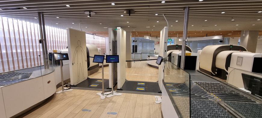 Gli scanner di sicurezza Rohde & Schwarz migliorano il comfort dei passeggeri all'aeroporto di Amsterdam Schiphol